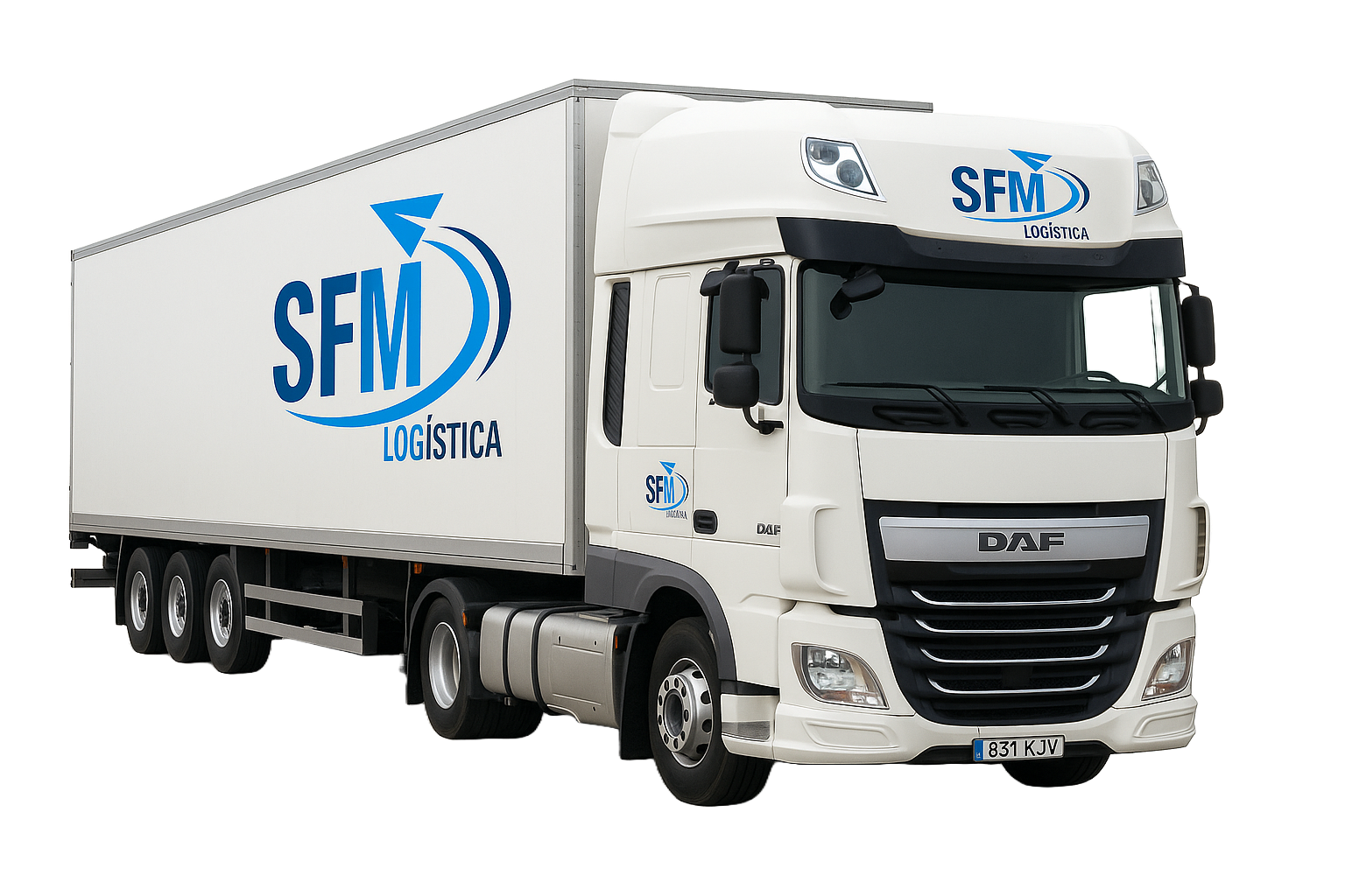 Flota de transporte SFM Logística